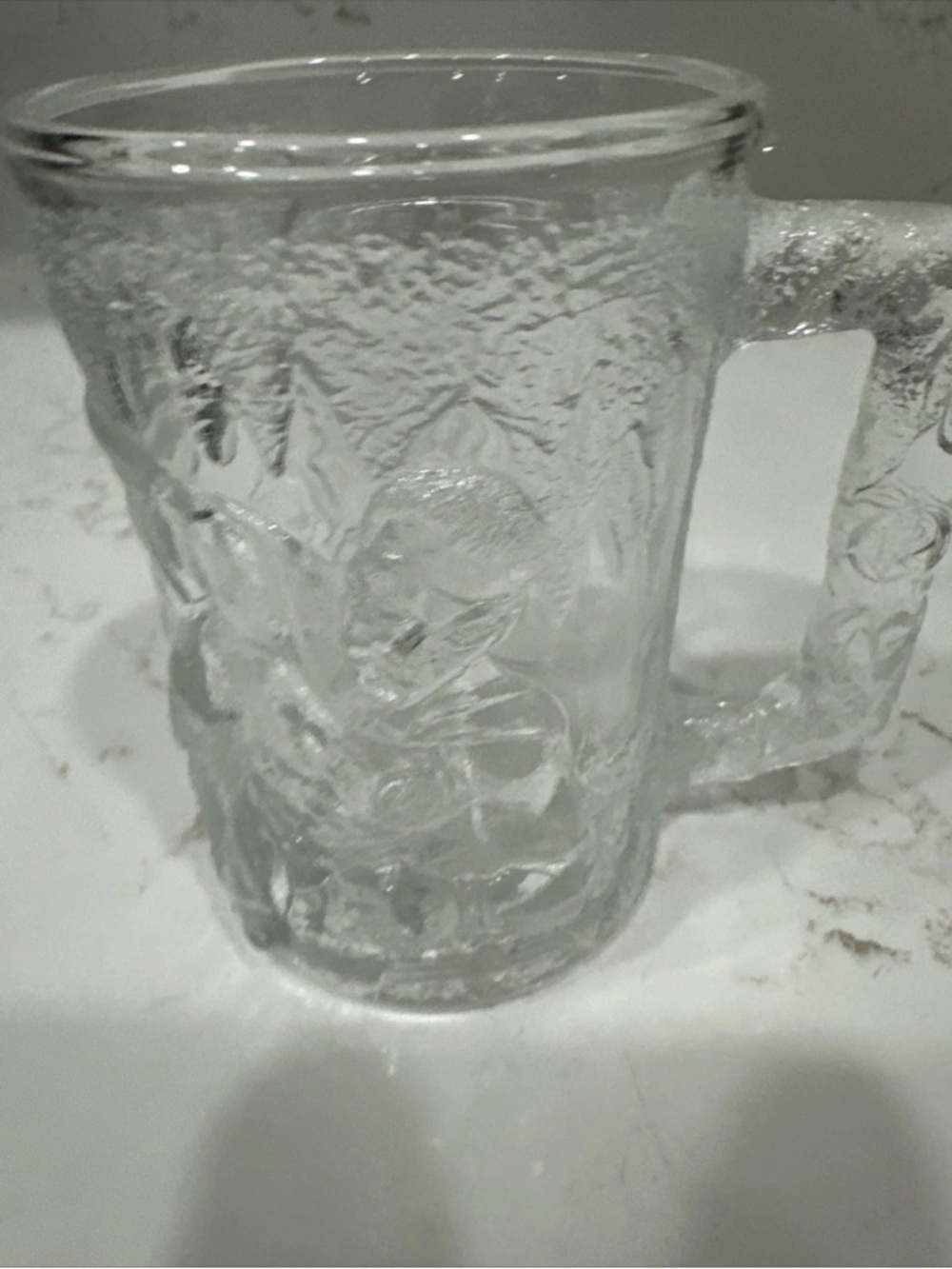 Vintage Robin 1995 McDonald’s Batman Forever Collector Glass 3D France Mug Cup